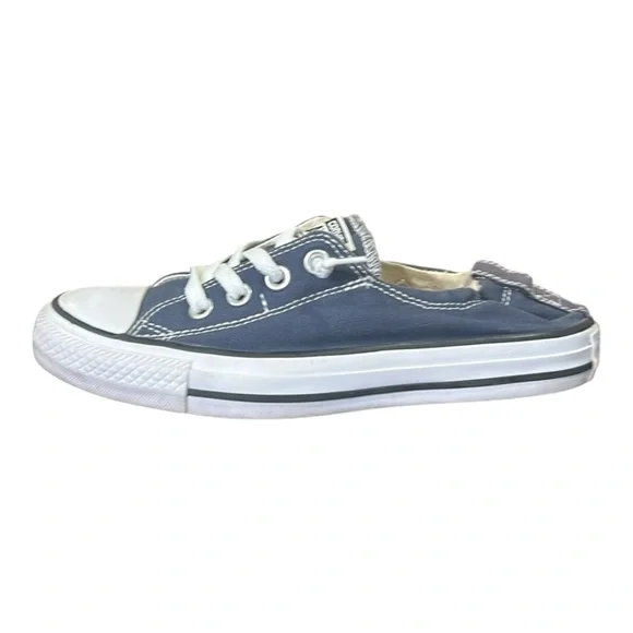 Converse Chuck Taylor Shoreline Slip On Sneakers Navy Blue Size 7 - Picture 3 of 9